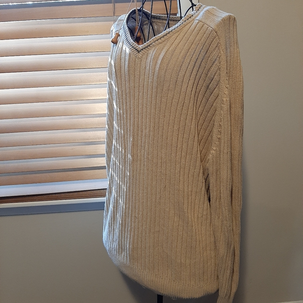 V neck sweater